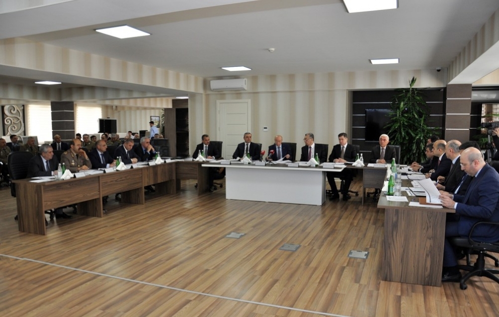 Tikintidə Təhlükəsizliyə Nəzarət Dövlət Agentliyində Prezidentin Fərmanının icrasına həsr olunmuş müşavirə keçirilib VİDEO