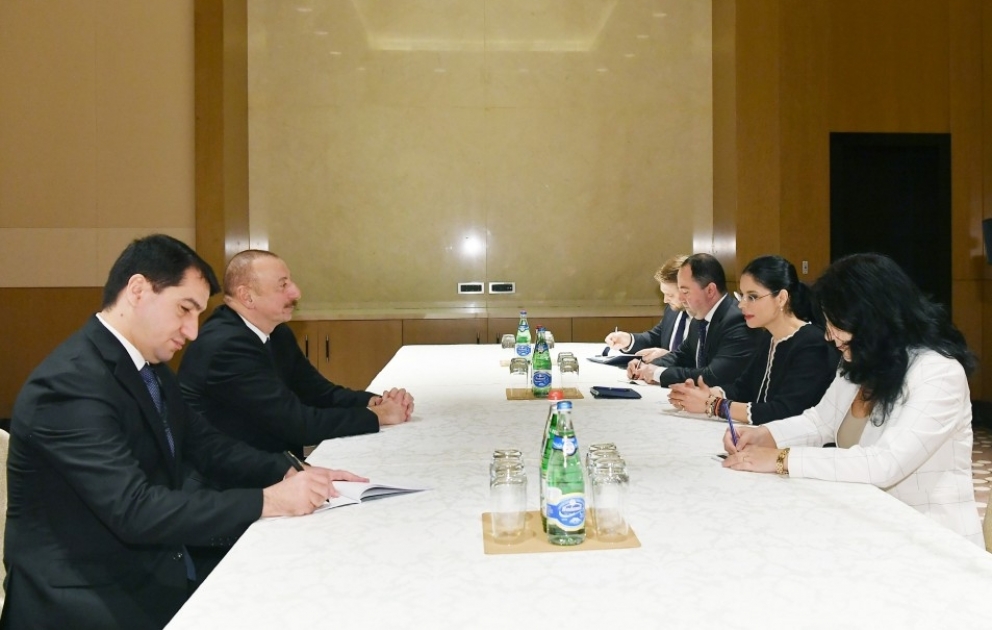 President Ilham Aliyev met with Romanian vice prime minister VIDEO