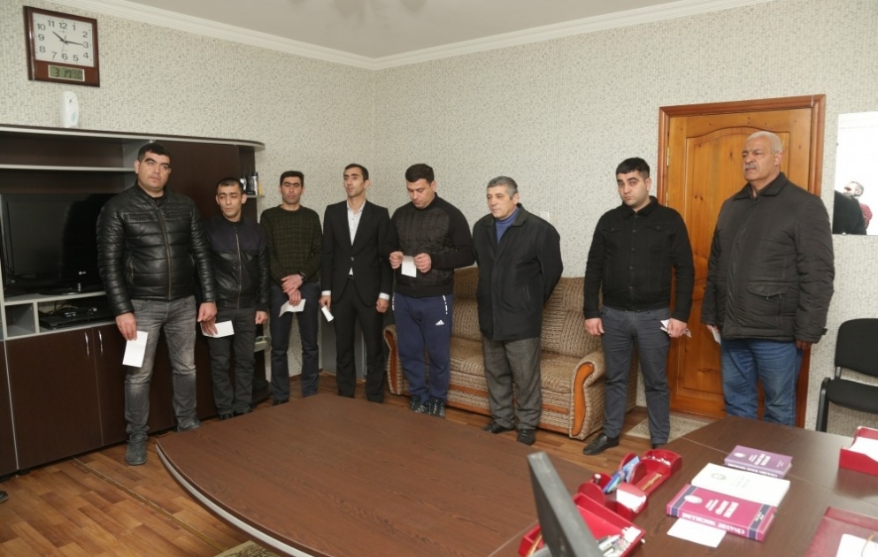 Xaçmazdakı məntəqə tipli cəzaçəkmə müəssisəsindən 8 nəfər azadlığa buraxılıb VİDEO