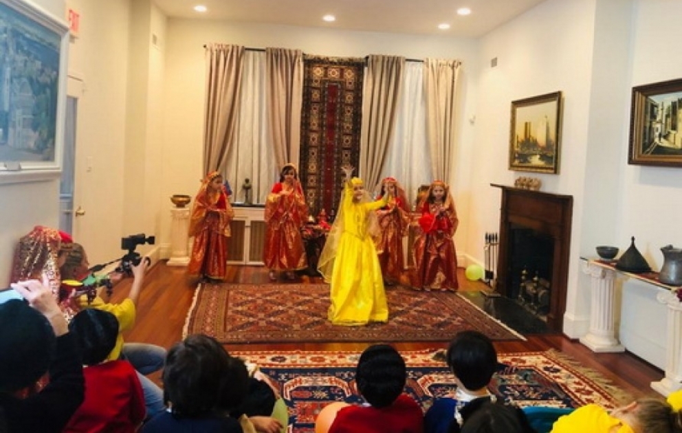 Vaşinqtondakı Azərbaycan məktəbində Novruz bayramı qeyd olunub VİDEO