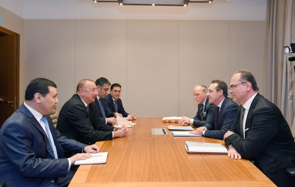 President Ilham Aliyev met with Austrian vice-chancellor VIDEO