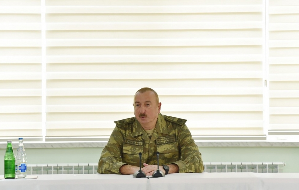 Prezident İlham Əliyev: Bu günə qədər yüzlərlə hərbçi dövlət tərəfindən mənzillərlə təmin edilib VİDEO