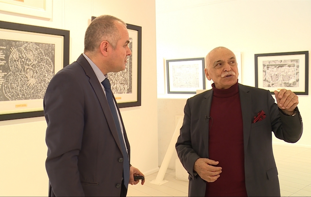 Solmayan rənglər, “danışan” rəsmlər və ya 75 illik ömrün tabloya sığmayan görüntüsü VİDEO