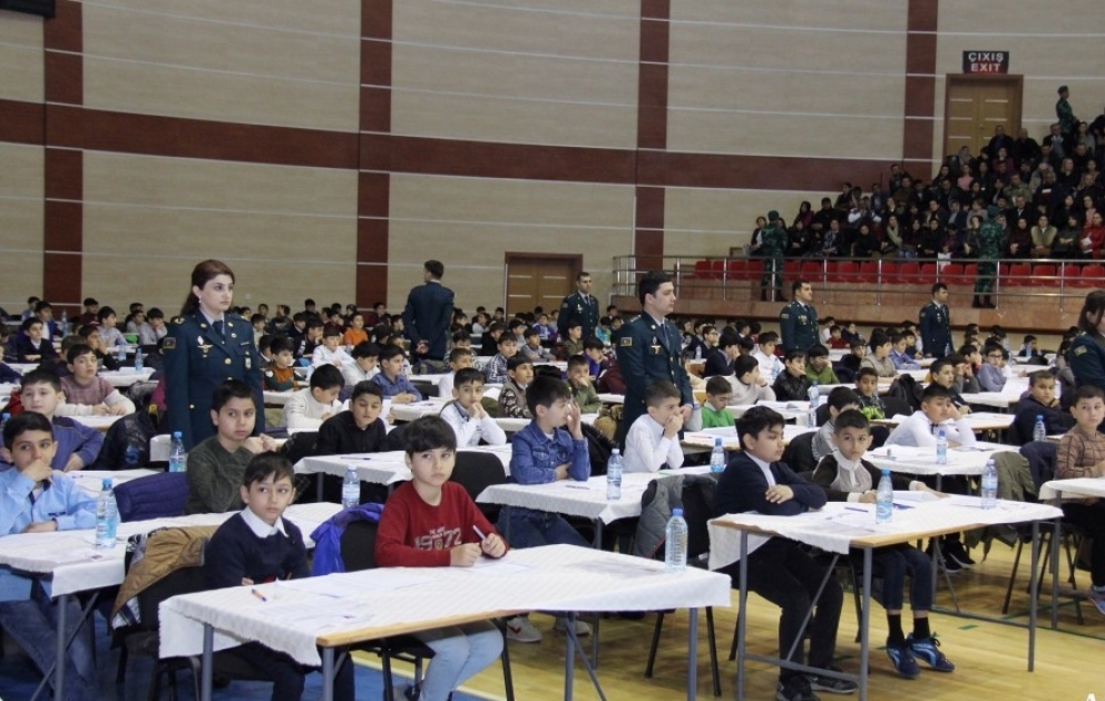 Dövlət Sərhəd Xidmətinin Xüsusi Məktəbinə kursant qəbulu ilə bağlı imtahan keçirilib  YENİLƏNİB VİDEO