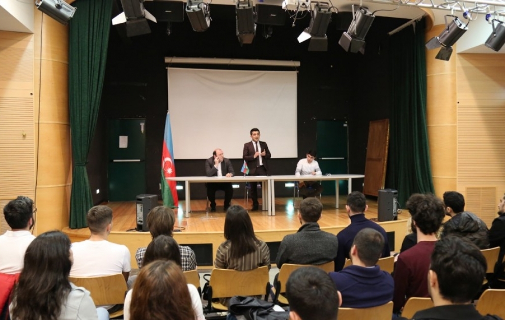 İtaliyada Azərbaycanın xaricdə təmsil edilməsi mövzusunda tədbir keçirilib VİDEO
