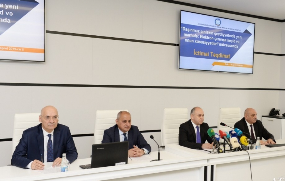 Daşınmaz əmlakla bağlı çıxarışlar elektron formada veriləcək  YENİLƏNİB VİDEO