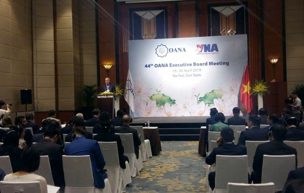 44. Sitzung von OANA-Exekutivkomitee unter Vorsitz von AZERTAC in Hanoi VIDEO