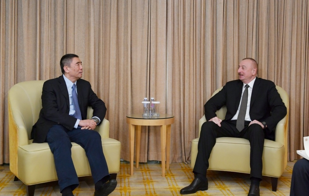 Pékin : le président azerbaïdjanais rencontre le président de China Poly Group Corporation VIDEO