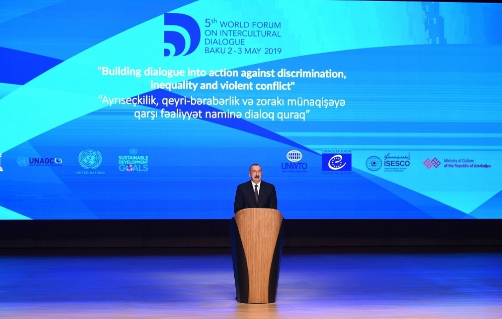 Le 5e Forum mondial sur le dialogue interculturel a débuté à Bakou Le président azerbaïdjanais Ilham Aliyev a été présent à la cérémonie d’ouverture VIDEO