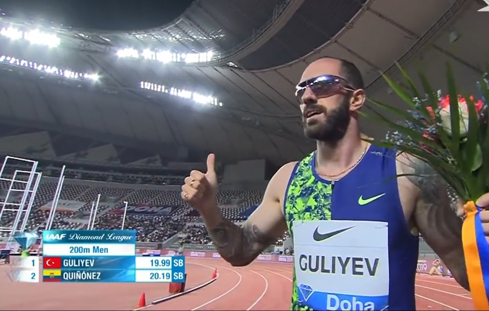 Azərbaycanlı atlet Ramil Quliyev Tokio Olimpiadasına vəsiqə qazanıb VİDEO