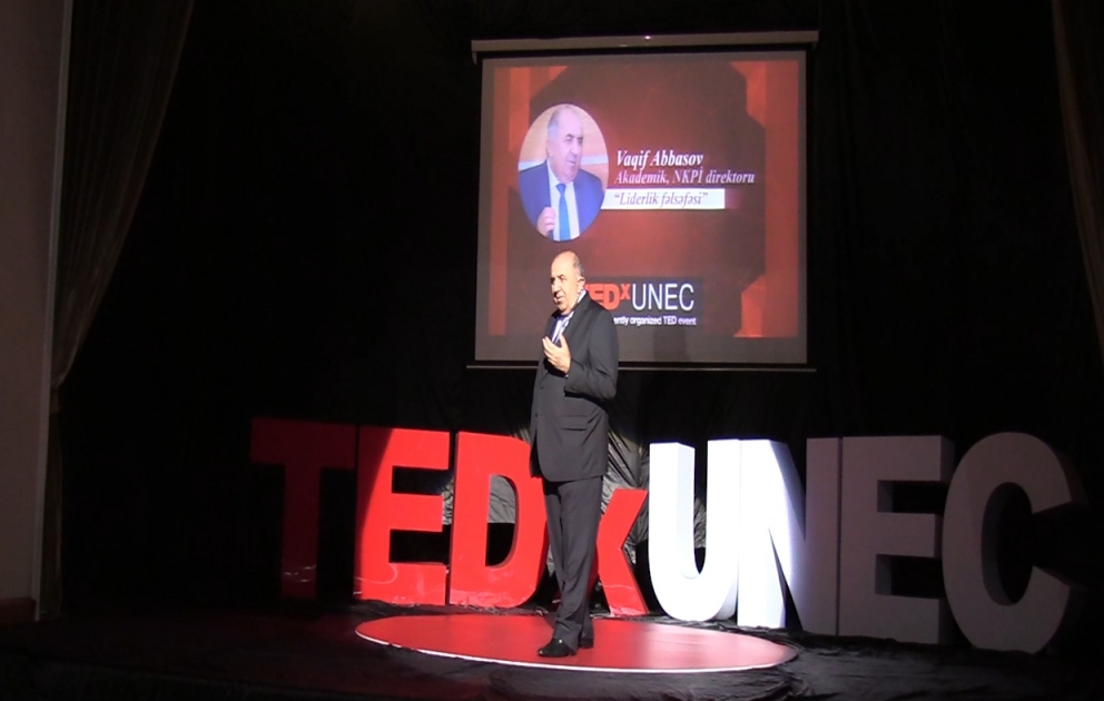 Ümummilli Liderə həsr olunan TEDxUNEC konfransı VİDEO