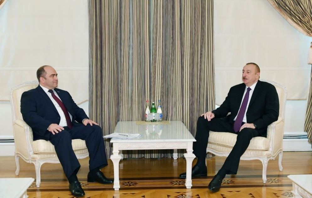 Le président azerbaïdjanais reçoit une délégation menée par le vice-Premier ministre biélorusse VIDEO