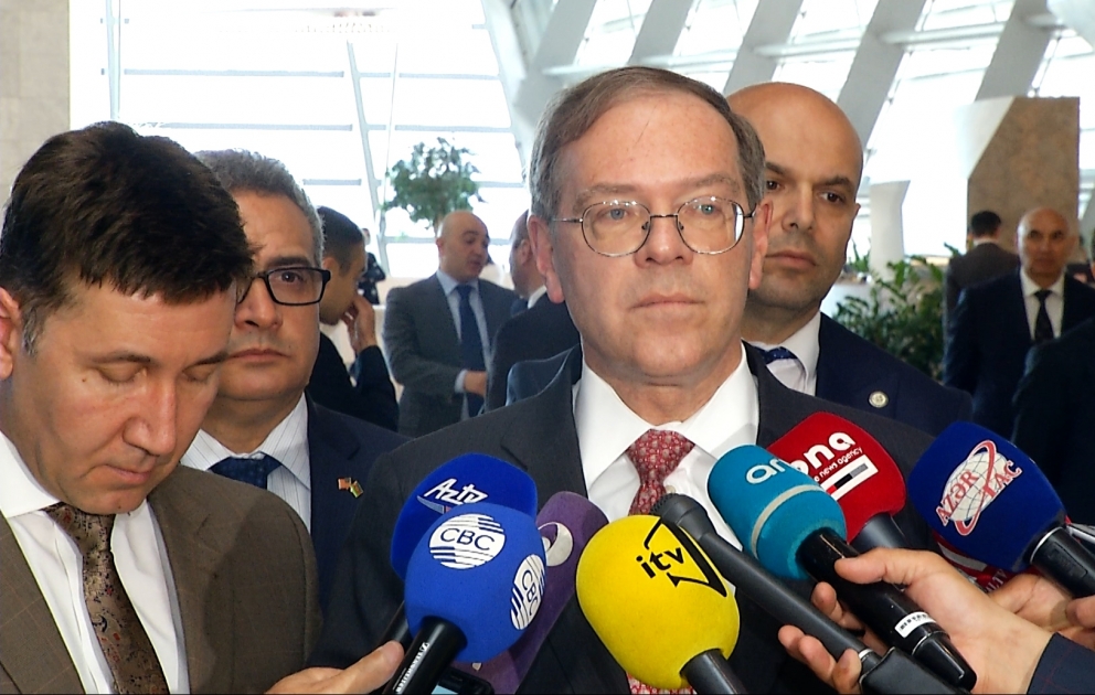 Səfir: ABŞ kənd təsərrüfatı, turizm, yüksək texnologiyalar və infrastrukturun inkişafı üzrə Azərbaycanın səylərinə dəstək verməyə hazırdır VİDEO