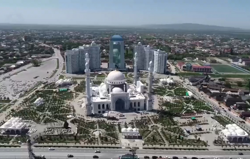 Çeçenistanda Avropanın ən böyük məscidi açılacaq VİDEO