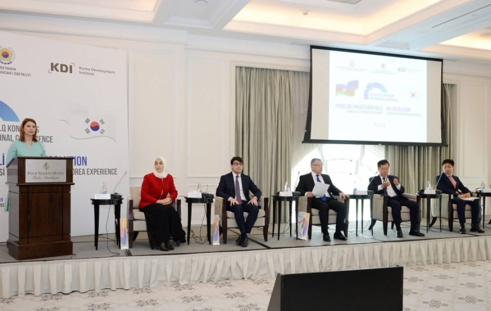 Bakıda “Problemli kreditlərin həlli: Azərbaycan və Koreya təcrübəsi” mövzusunda konfrans keçirilib  YENİLƏNİB VİDEO