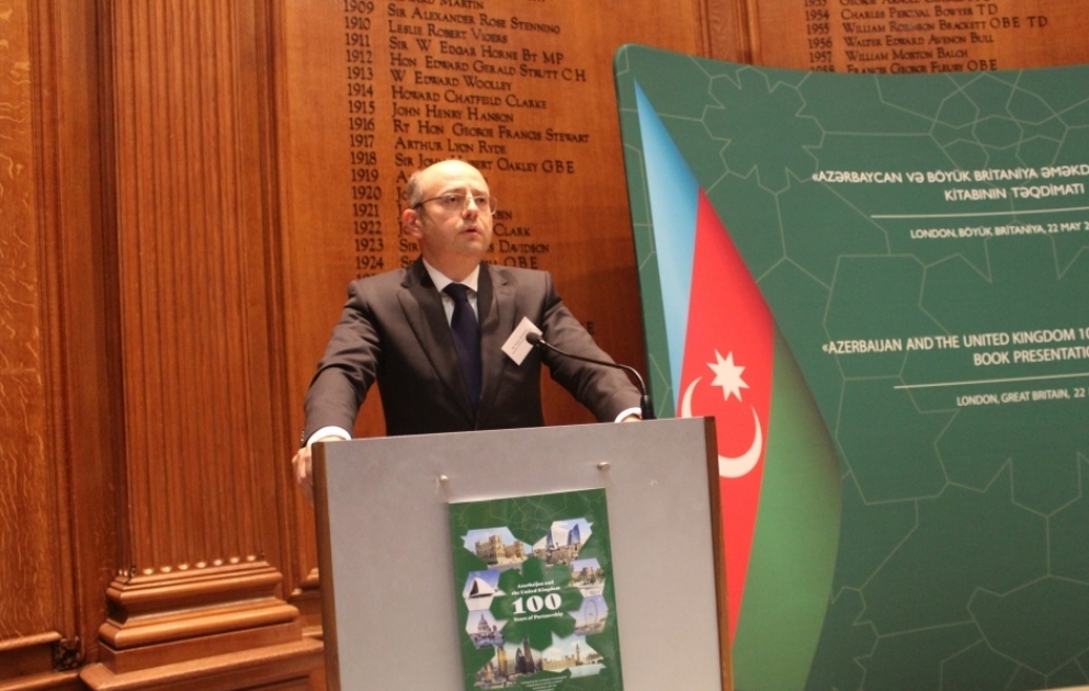 Londonda “Azərbaycan-Böyük Britaniya əməkdaşlığının 100 illiyi” kitabının təqdimat mərasimi keçirilib VİDEO