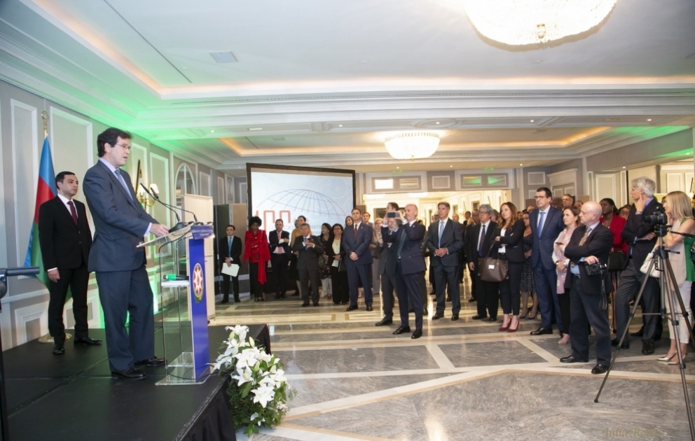 Respublika Günü və Azərbaycanın diplomatik xidmət orqanlarının 100 illik yubileyi münasibətilə Madriddə rəsmi qəbul keçirilib VİDEO
