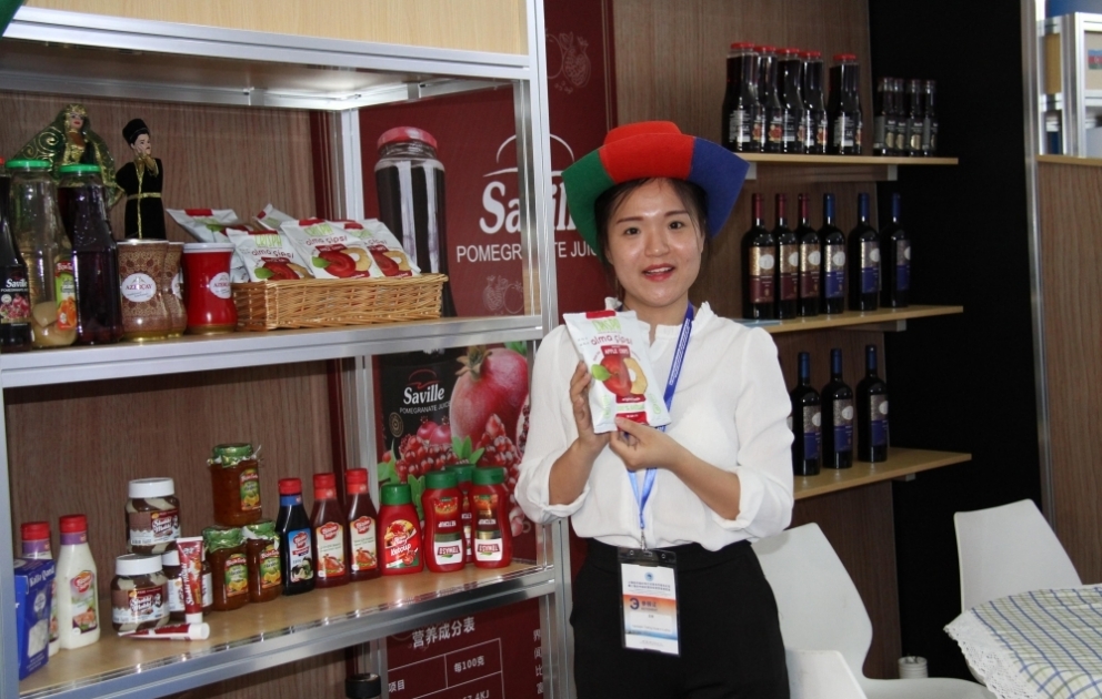 “Made in Azerbaijan” məhsulları Çindao sərgisində nümayiş olunur VİDEO