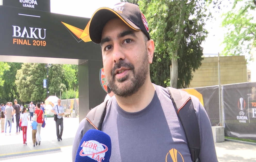 "Arsenal" klubunun azarkeşi: Bakını çox sevdim VİDEO