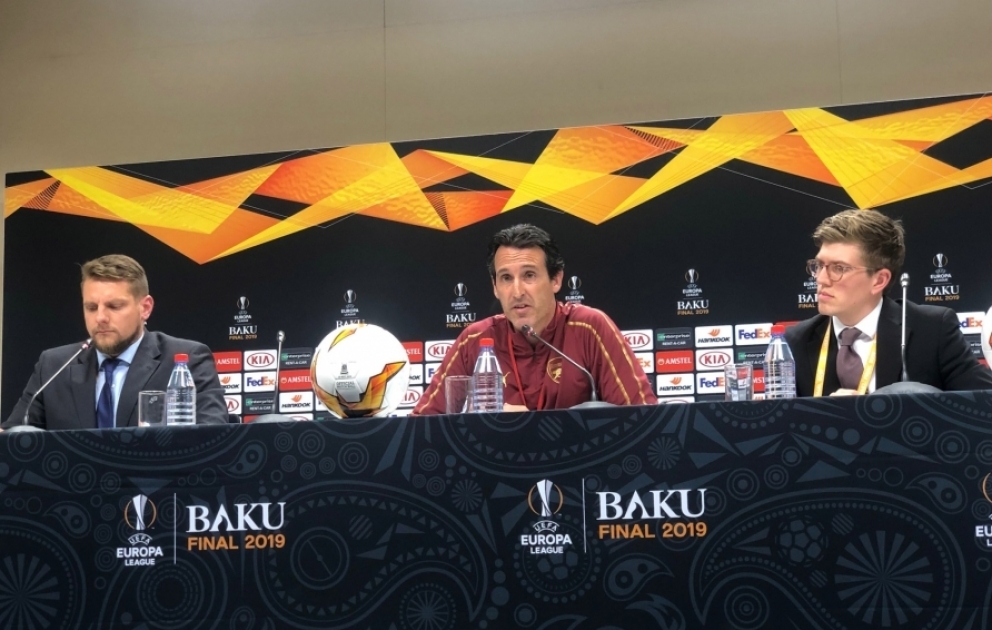 Unai Emeri: Hazırda ancaq sabahkı final oyunu haqqında düşünürəm VİDEO
