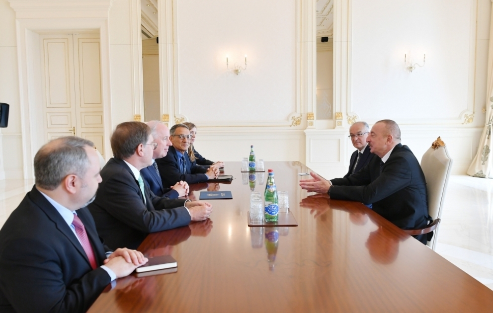 President Ilham Aliyev received delegation led by US Principal Deputy Assistant Secretary of State VIDEO