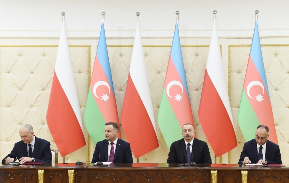 Azerbaijan, Poland signed bilateral documents VIDEO