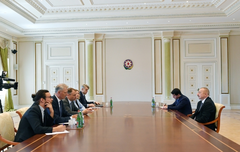 President Ilham Aliyev received delegation led by EU Special Representative VIDEO