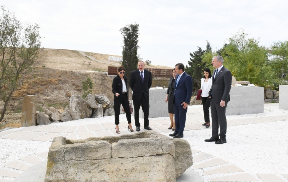 Le président de la République participe à l’inauguration de la Réserve historico-culturelle « Yanardag » VIDEO