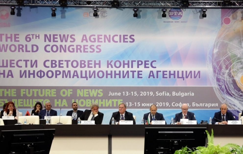 Le VIe Congrès mondial des agences de presse entame ses travaux à Sofia VIDEO