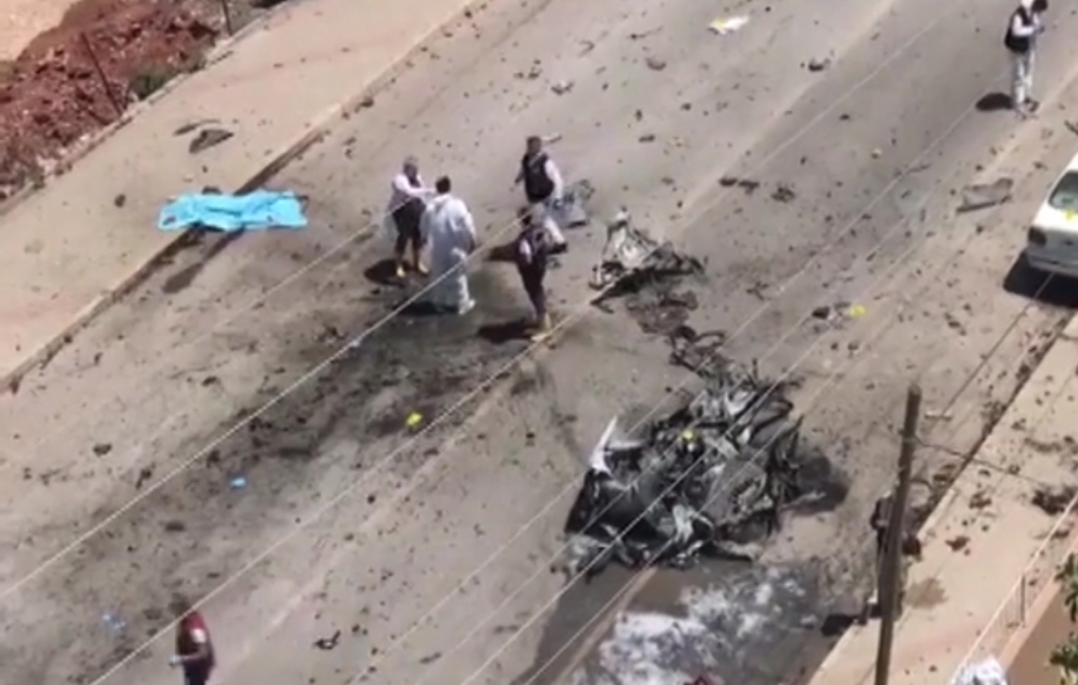 Türkiyədə törədilmiş terror aktı nəticəsində 3 nəfər ölüb VİDEO