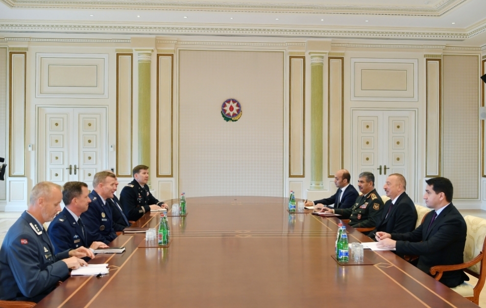 President Ilham Aliyev received delegation led by NATO Supreme Allied Commander Europe VIDEO