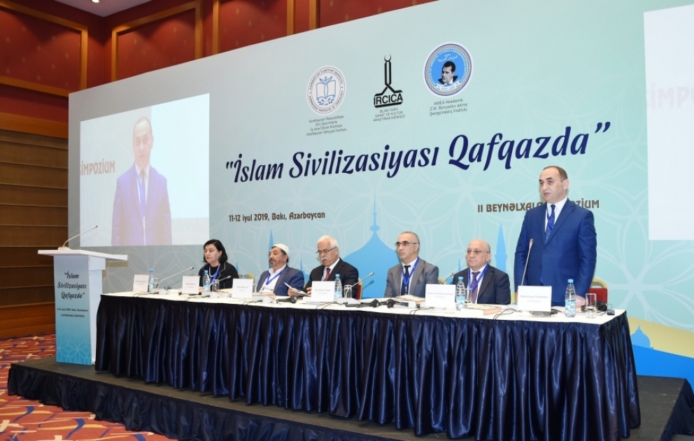 II. internationales Symposium über "Islamische Zivilisation im Kaukasus" in Baku VIDEO