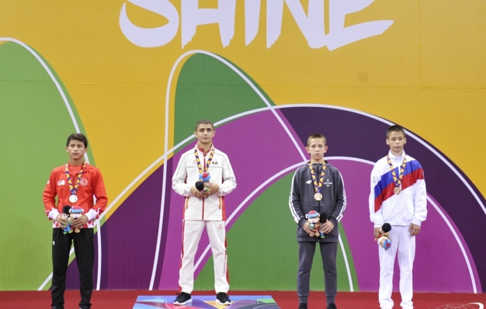 Yunan-Roma güləşçisi Qurban Qurbanov festivalda Azərbaycana üçüncü qızıl medalı qazandırıb VİDEO