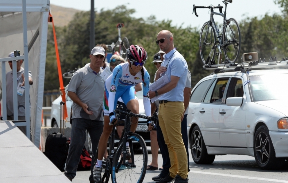 XV Avropa Gənclər Olimpiya Festivalında velosiped idmanı üzrə yarışlara start verilib VİDEO