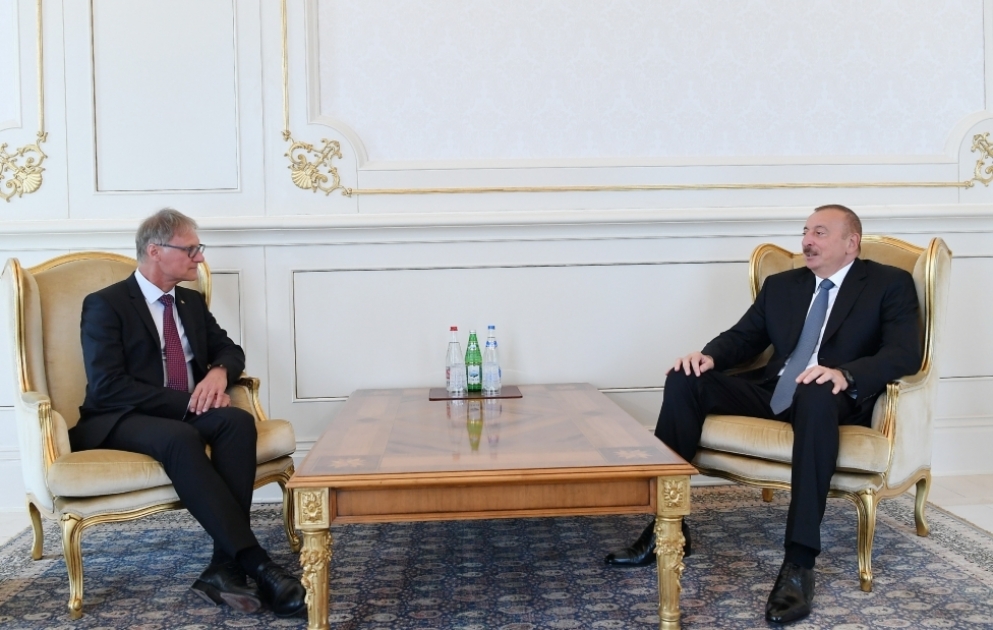 President Ilham Aliyev received credentials of incoming German ambassador VIDEO