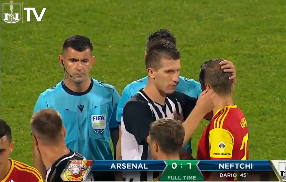 Bakının “Neftçi” klubu səfərdə “Arsenal”ı (Tula) minimal hesabla məğlub edib VİDEO