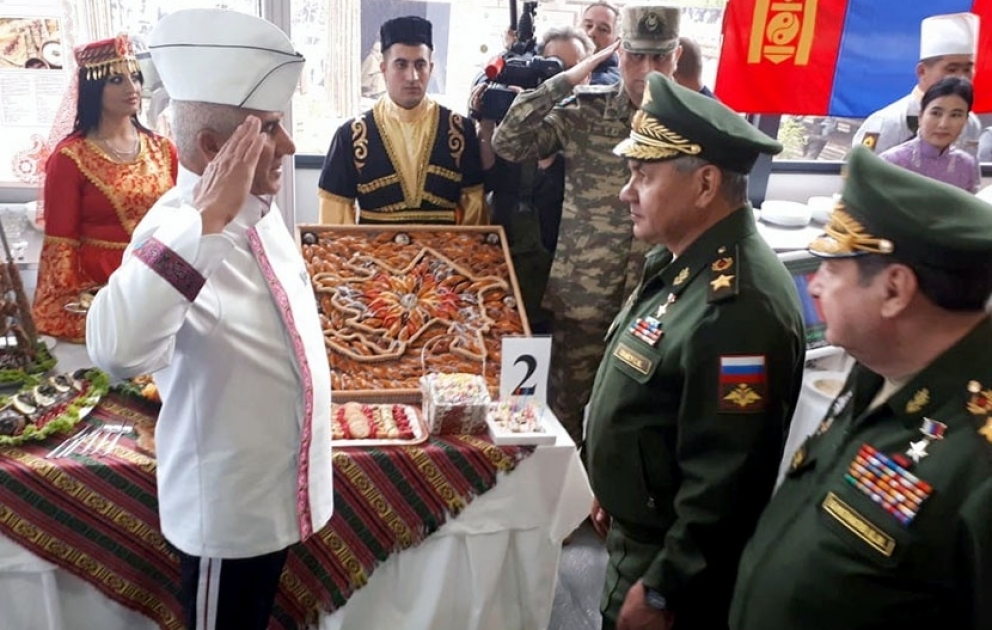 “Beynəlxalq Ordu Oyunları - 2019” yarışlarında Azərbaycanın mədəniyyəti, musiqisi və mətbəxinin nümunələri nümayiş etdirilir VİDEO