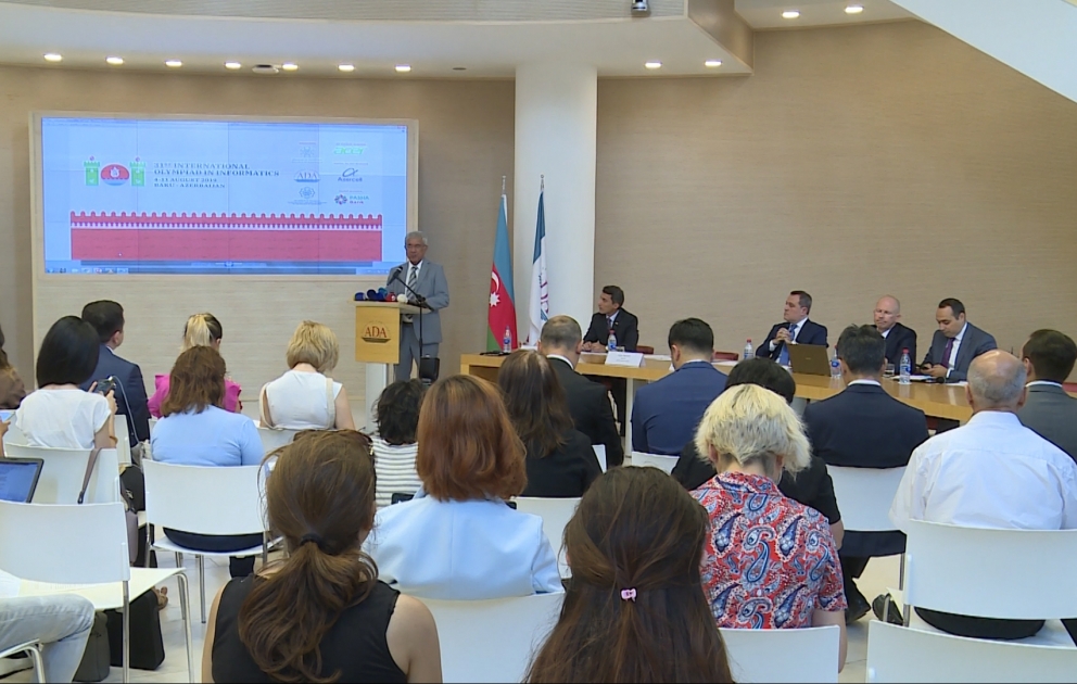 Bakıda keçirilən Beynəlxalq İnformatika Olimpiadası 88 ölkənin məktəblilərini bir araya gətirir  YENİLƏNİB 2 VİDEO