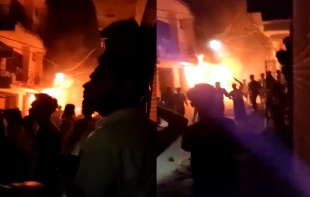 Hindistanda yaşayış binasında yanğın nəticəsində ən azı 6 nəfər ölüb VİDEO