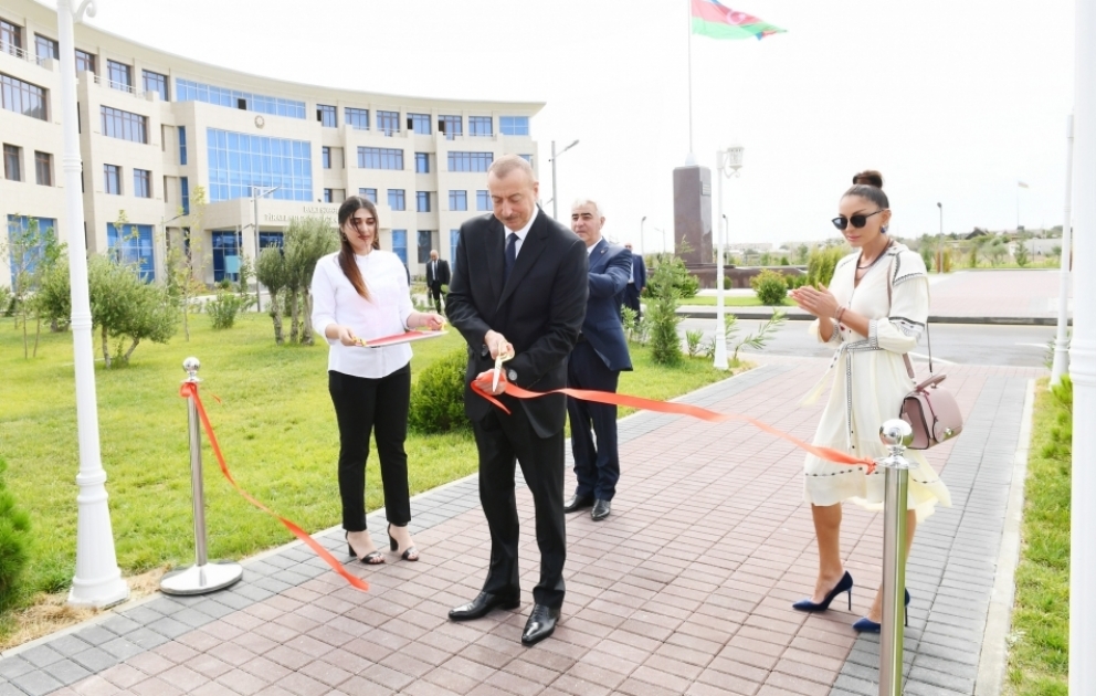 President Ilham Aliyev inaugurated Youth Center in Pirallahi district VIDEO