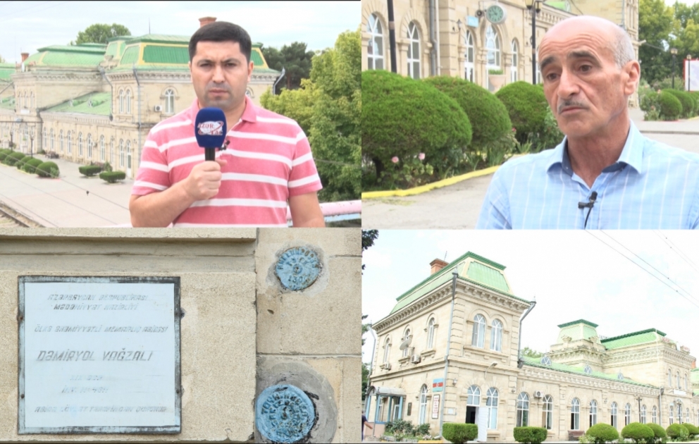 Yüz iyirmi yaşlı memarlıq incisi-Xaçmaz Dəmiryol Vağzalı - FOTOREPORTAJ VİDEO