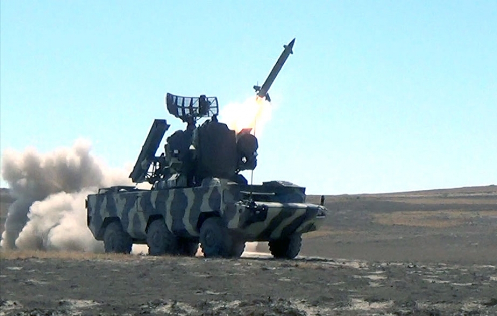 Azerbaijan`s air defense units conduct combat firing VIDEO