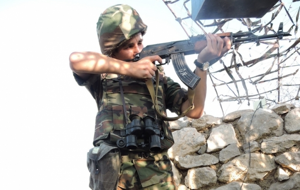 Ermənistan silahlı qüvvələrinin bölmələri snayper tüfənglərindən istifadə etməklə atəşkəs rejimini 22 dəfə pozub VİDEO