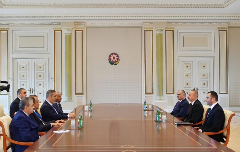 President Ilham Aliyev received heads of Special Service Bodies of Turkic-speaking States VIDEO