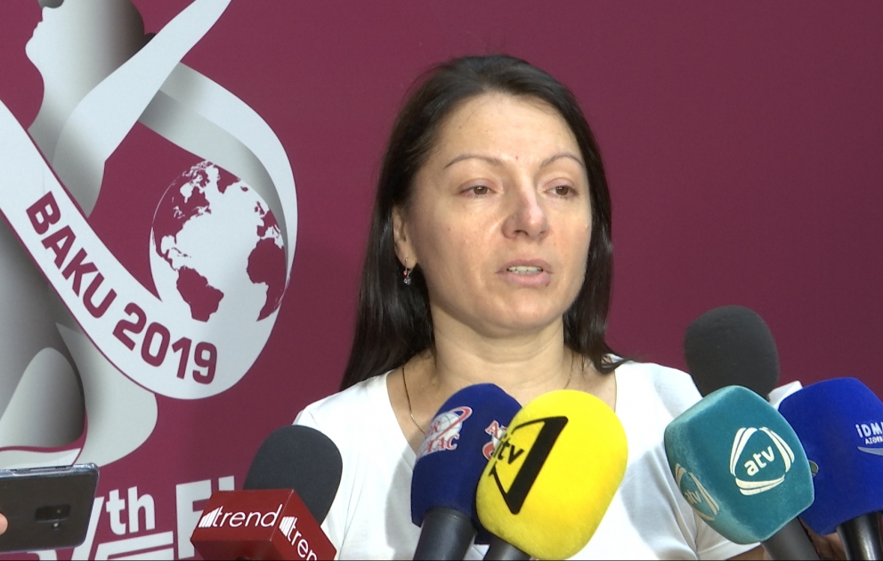 Mariana Vasileva: Bakıda keçiriləcək dünya çempionatının açılış mərasimində 200 yerli gimnast çıxış edəcək VİDEO