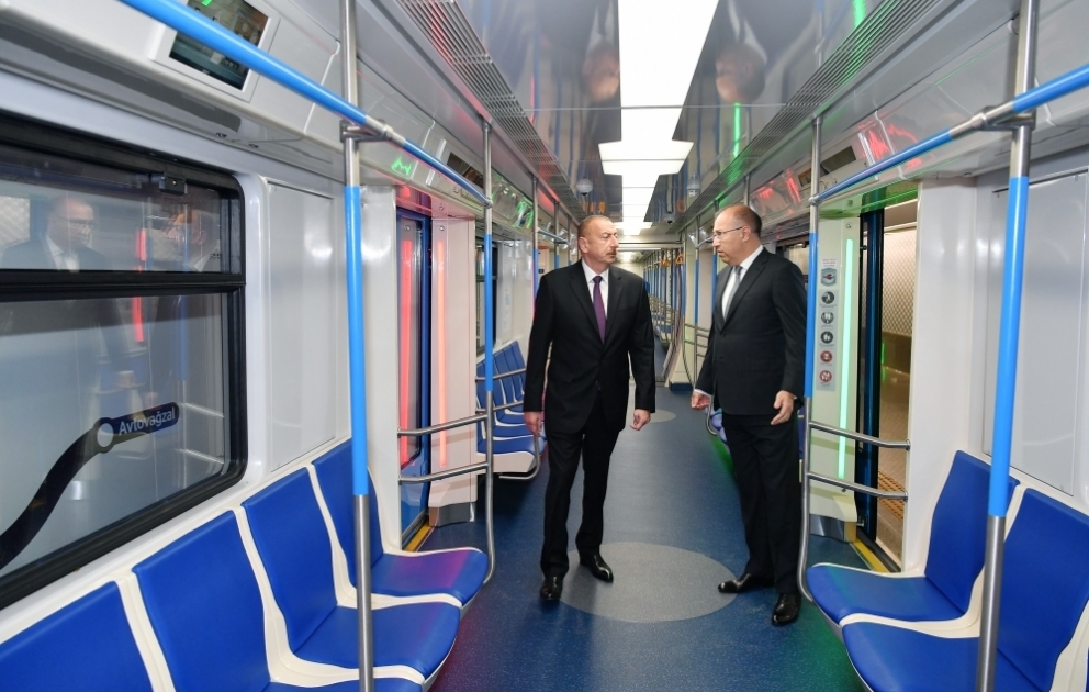 Bakı Metropoliteninin “Xətai” stansiyası yenidənqurmadan sonra istifadəyə verilib Prezident İlham Əliyev stansiyada yaradılan şəraitlə tanış olub  YENİLƏNİB VİDEO