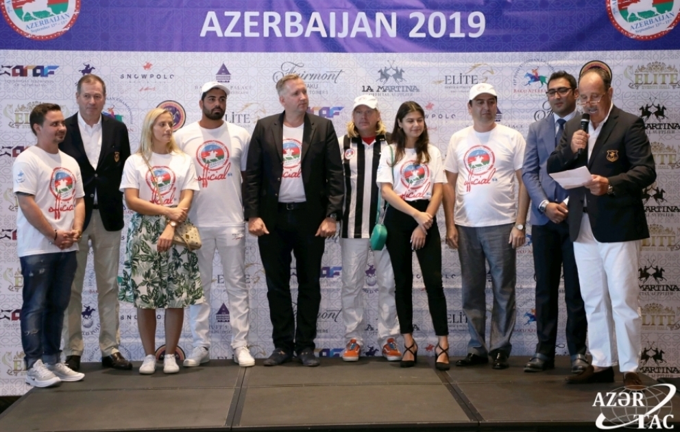 Yeddinci arena polo üzrə dünya kuboku turnirinin oyunçuları ictimaiyyətə təqdim olunub VİDEO