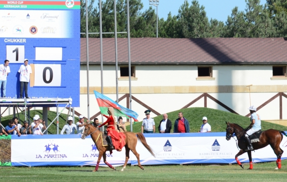 Yeddinci arena polo üzrə dünya kubokunun açılış mərasimi keçirilib VİDEO