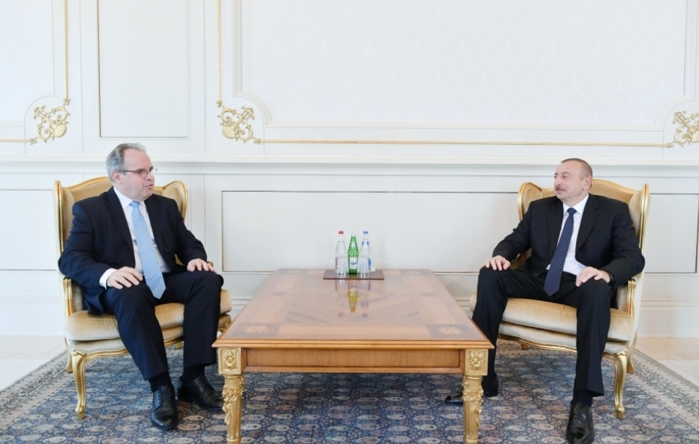 President Ilham Aliyev received credentials of incoming Latvian ambassador VIDEO