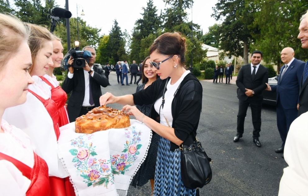 First Vice-President Mehriban Aliyeva attended inauguration of reconstructed Palace of Culture in Ivanovka village VIDEO